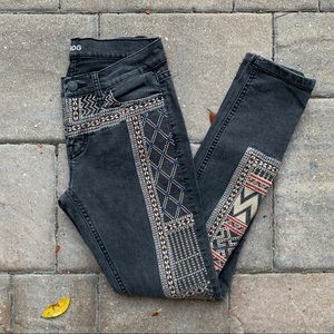 BDG embroidered jeans
